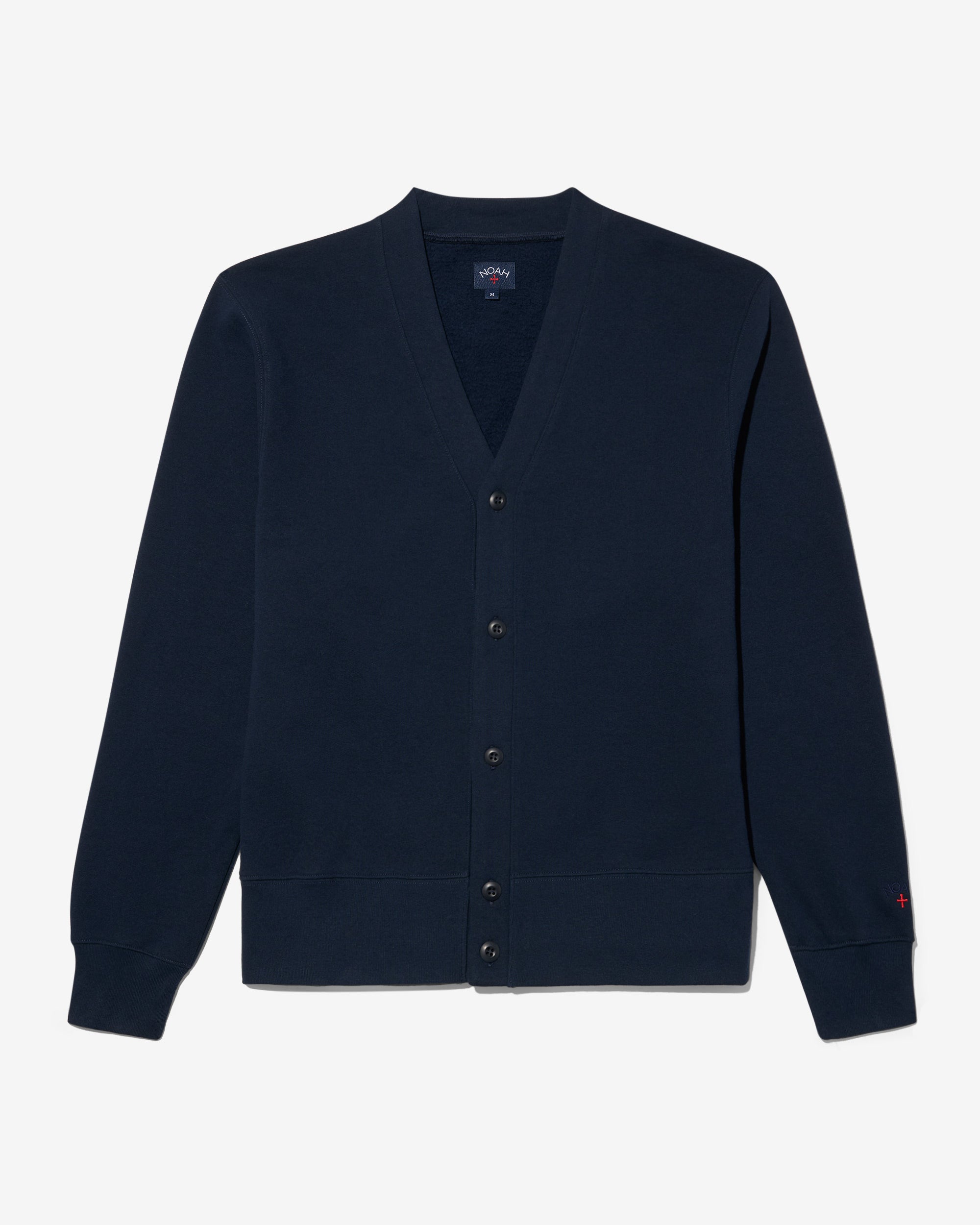 Fleece High Rib Cardigan - Noah