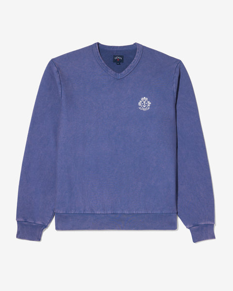 Salt Wash V-Neck Sweatshirt - Noah