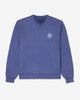 Noah - Salt Wash V-Neck Sweatshirt - Washed Blue - Swatch