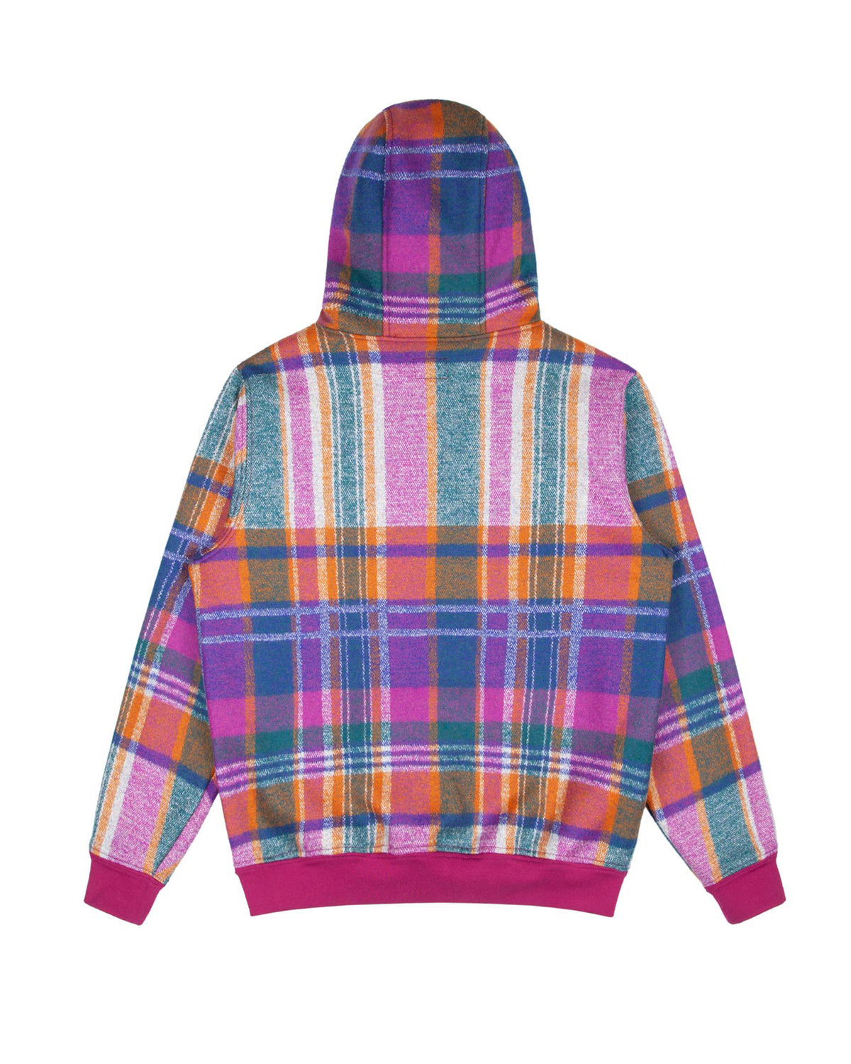 Madras Wool Hoodie