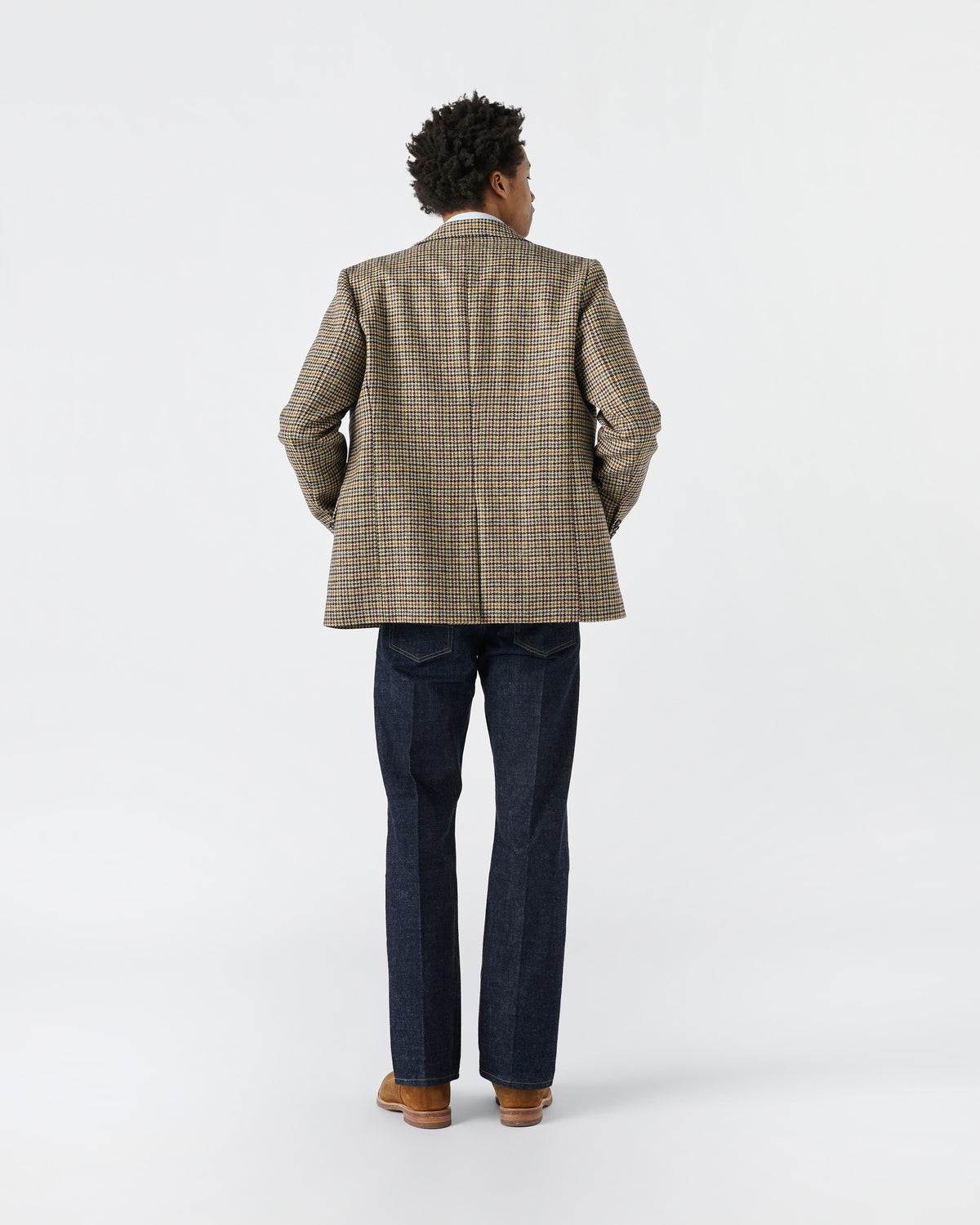 Houndstooth Sack Jacket