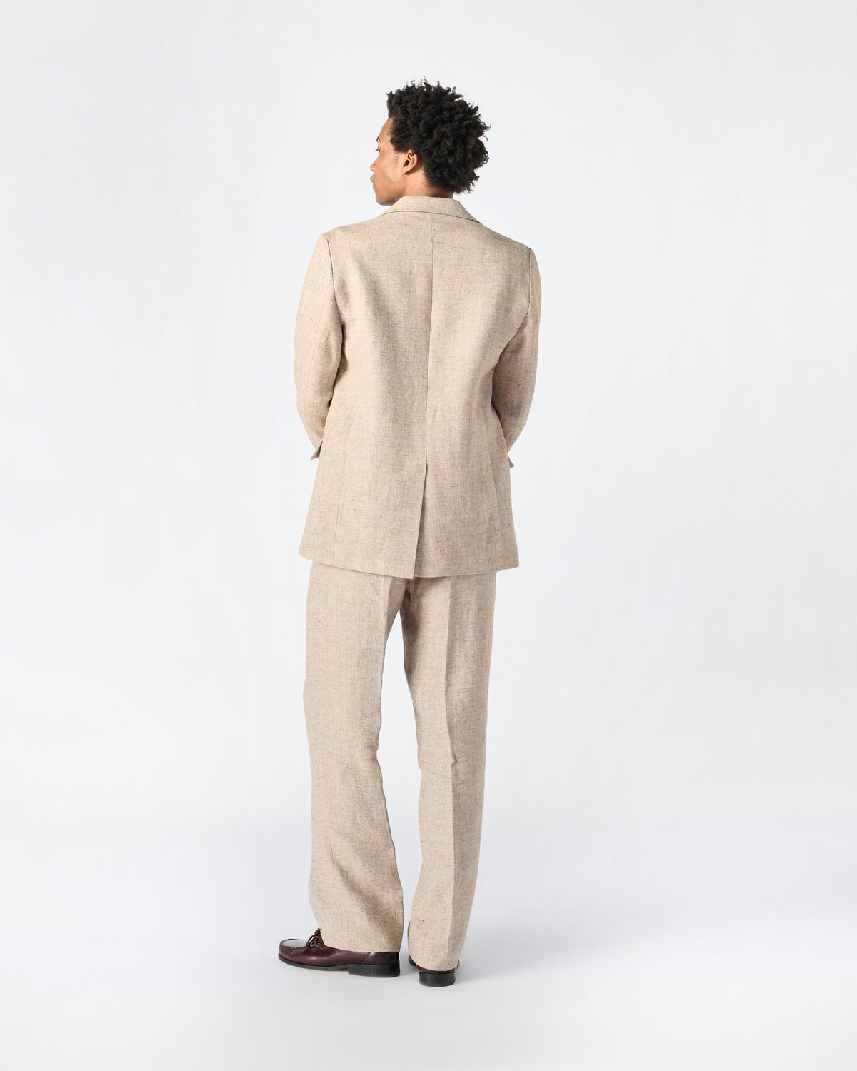 Flanneled Linen Jacket