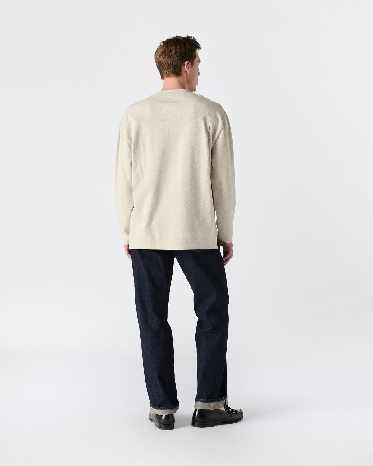 Long Sleeve Pique Top