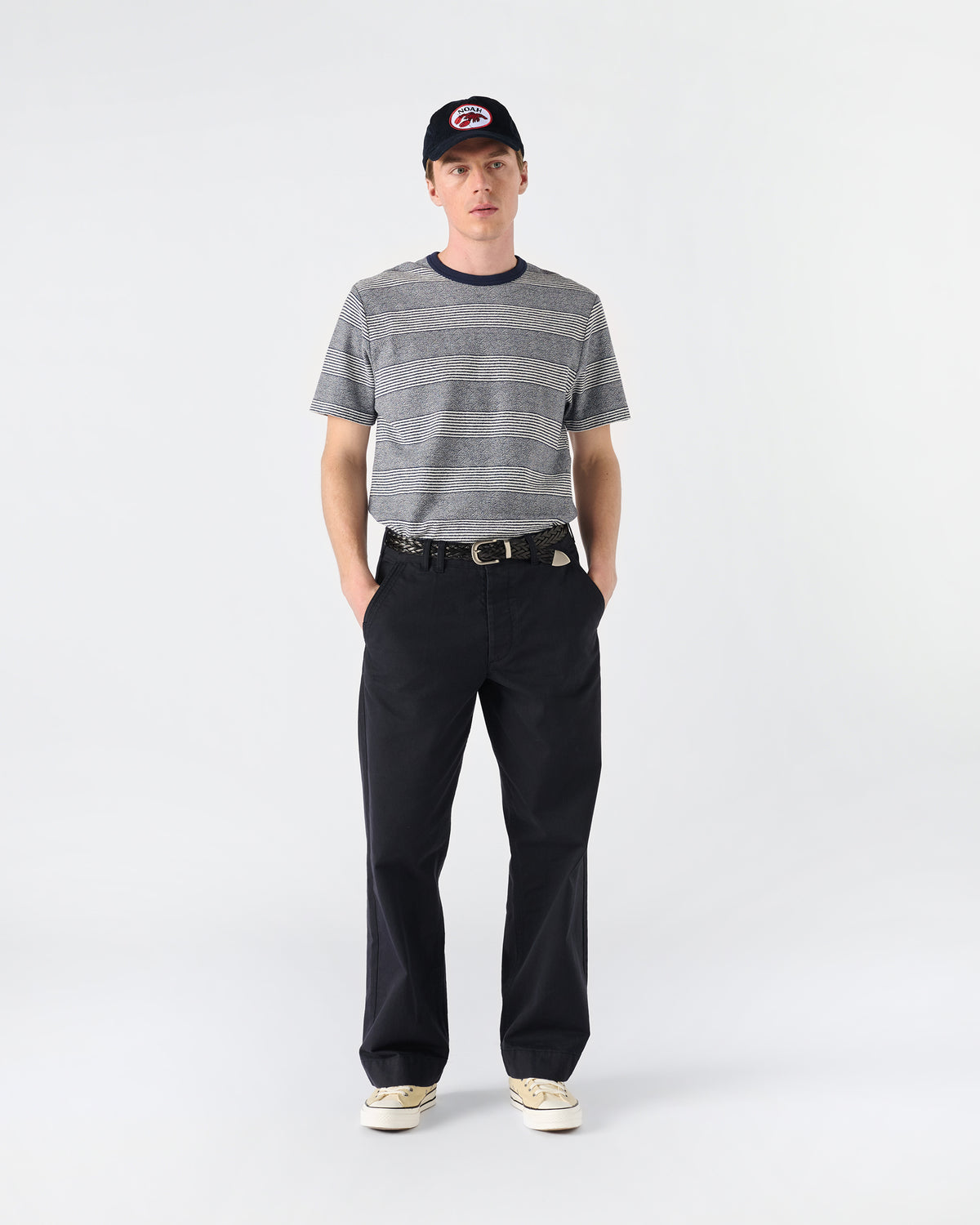 Stripe Loose Knit Tee