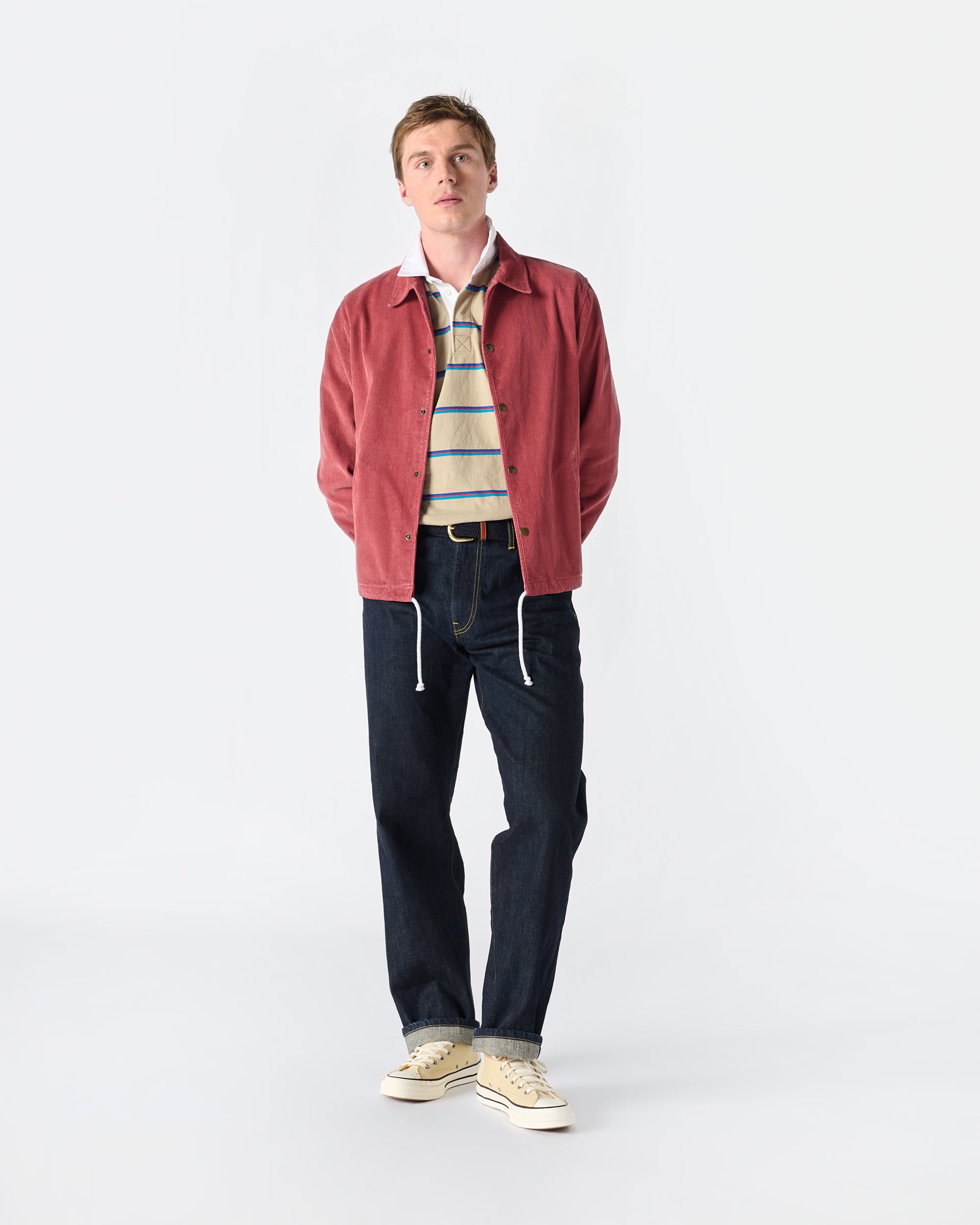 Corduroy Coaches Jacket - Noah