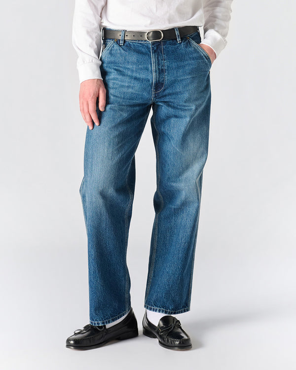 Noah - Denim Dungaree - Detail