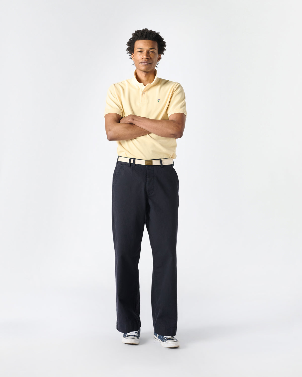Buckle-Back Chino Pant