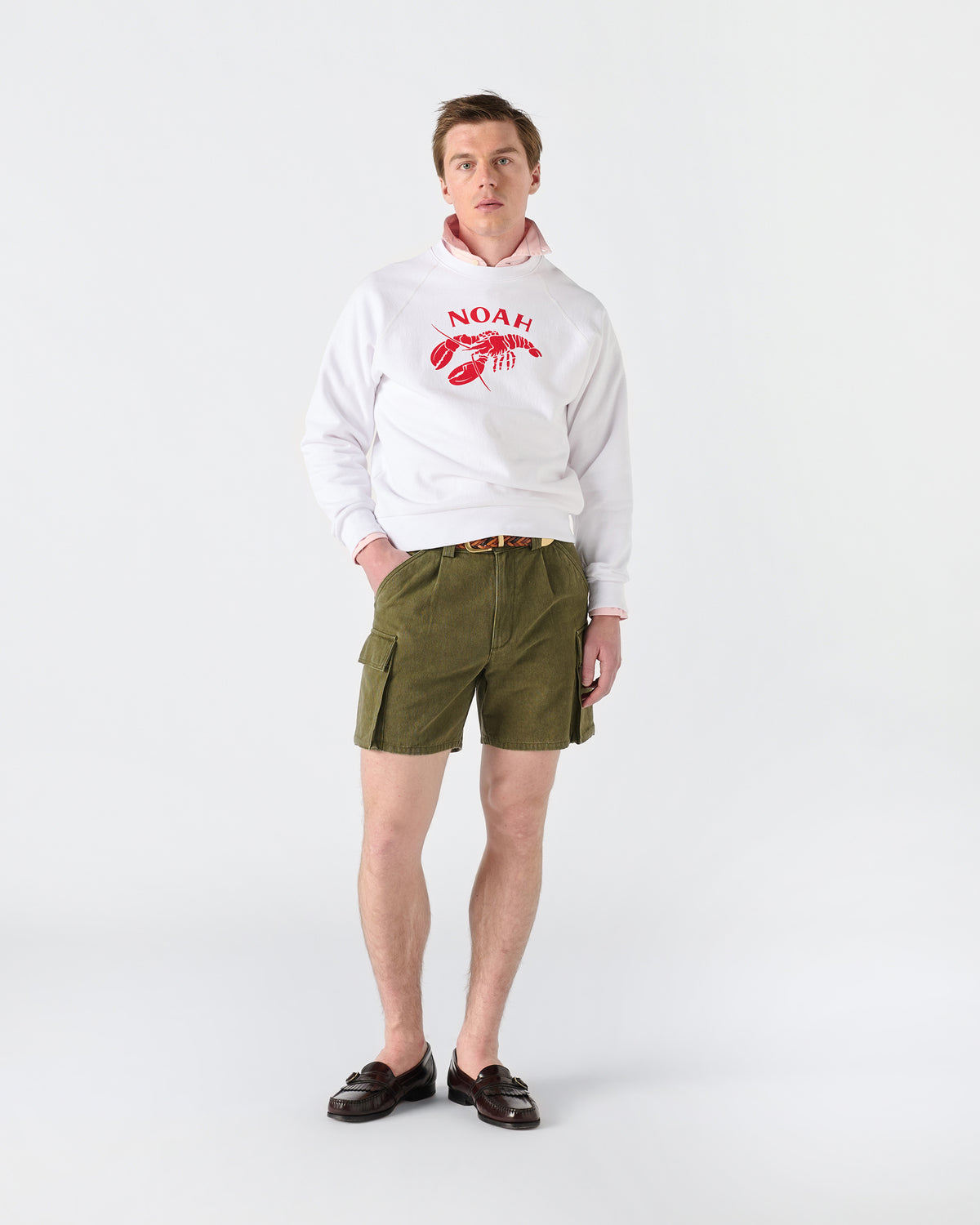 Pleated Cargo Short