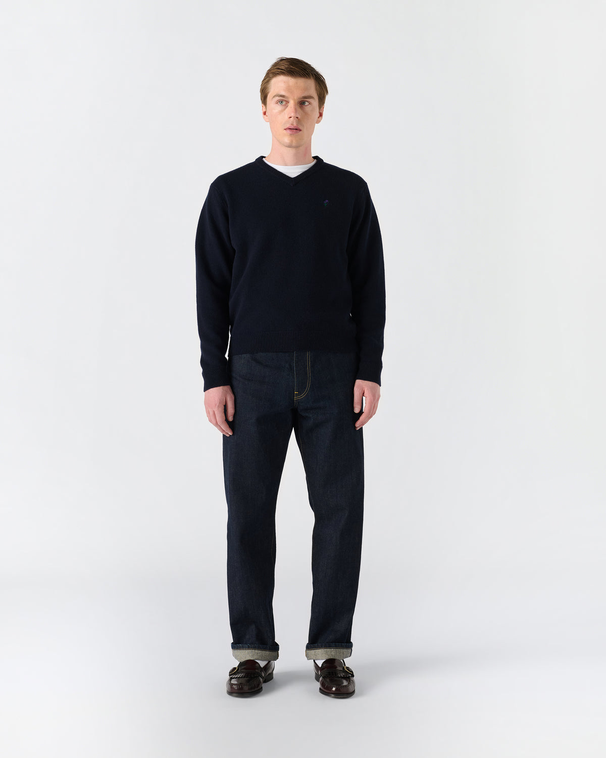 V-Neck Merino Sweater