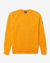 Noah - Fisherman Sweater - Sunflower - Swatch