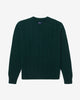 Noah - Cable Knit Sweater - Green - Swatch