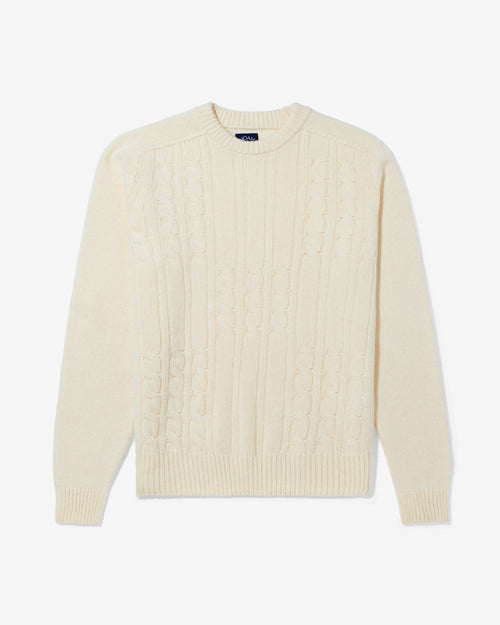 Noah - Cable Knit Sweater-Natural