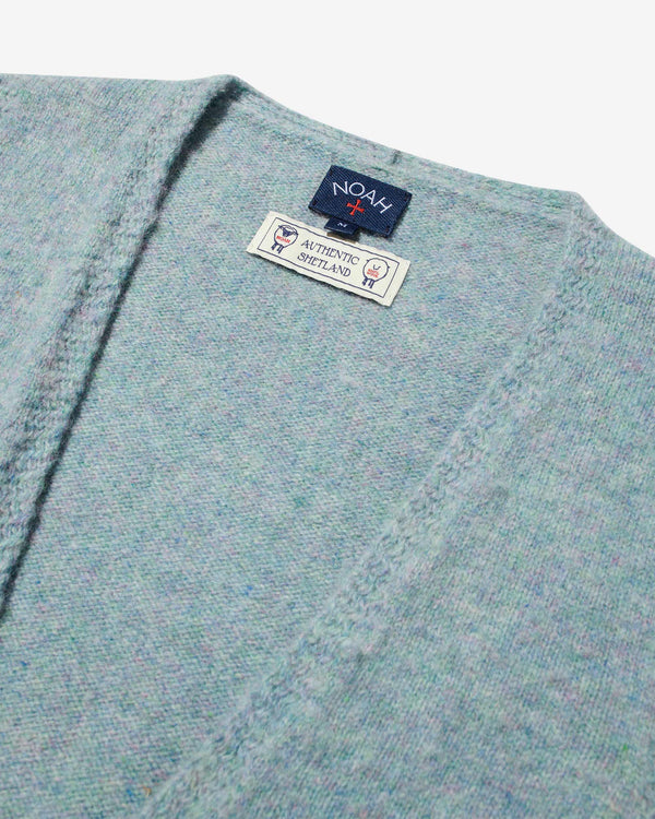 Noah - Double-Breasted Shetland Sweater Vest - Detail