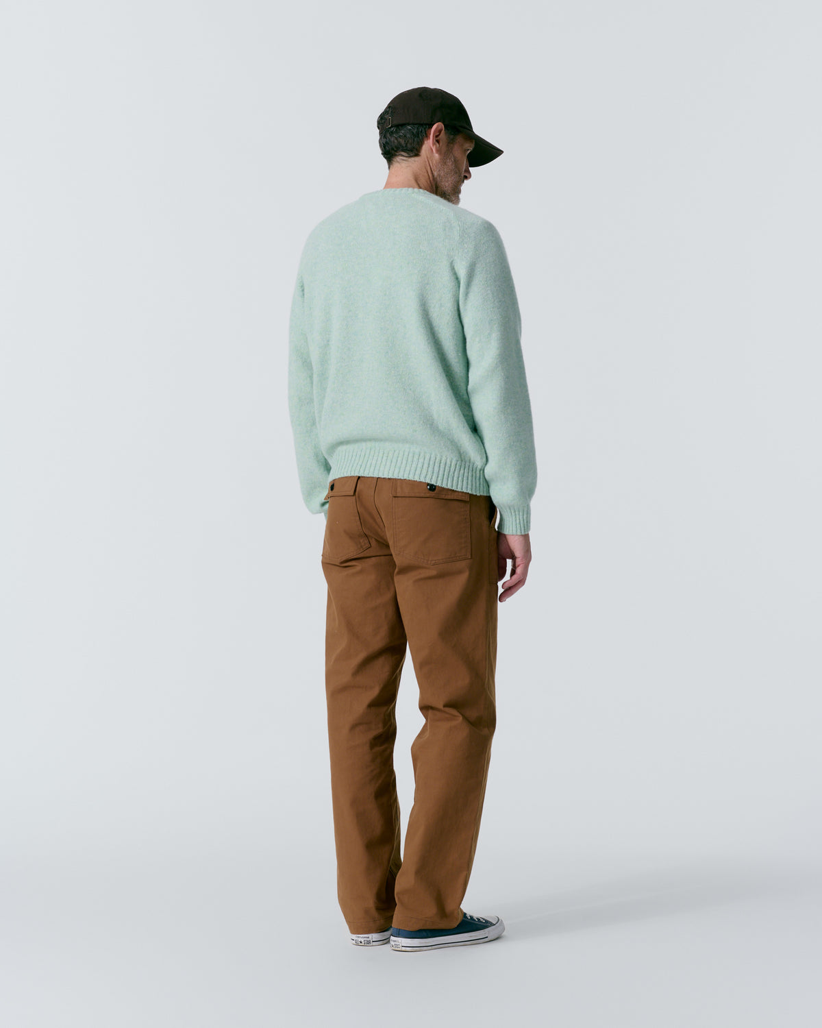 Pleated Fatigue Pant