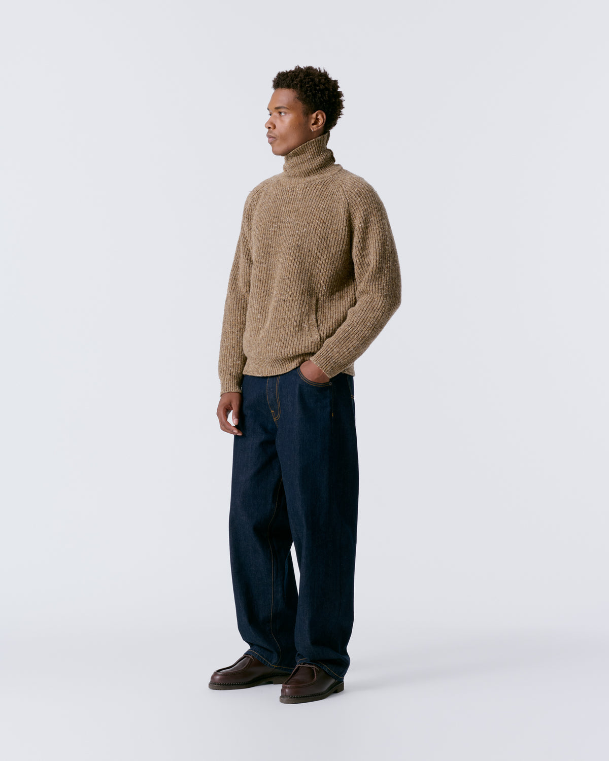 Turleneck Donegal Sweater