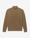 Noah - Turleneck Donegal Sweater - Beige - Swatch