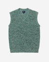 Noah - Twisted Yarn Sweater Vest - Green - Swatch