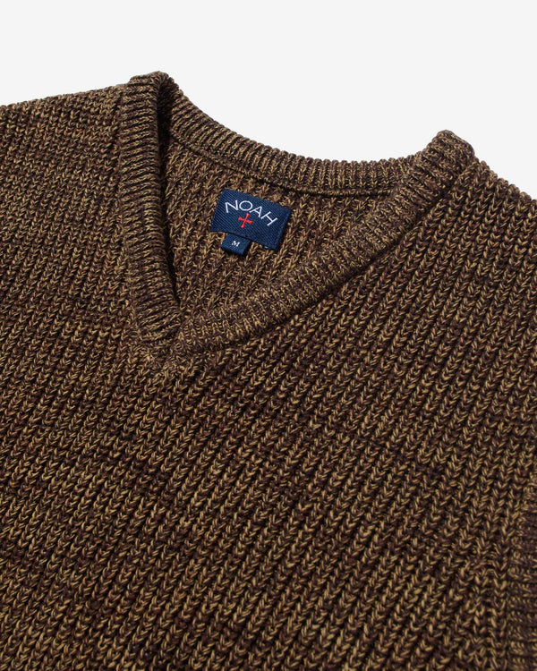 Noah - Twisted Yarn Sweater Vest - Detail