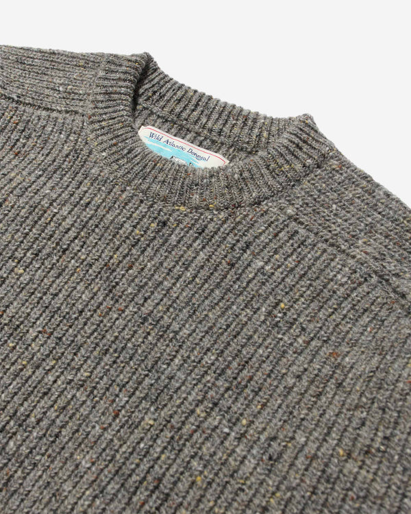 Noah - Donegal Shaker Sweater - Detail