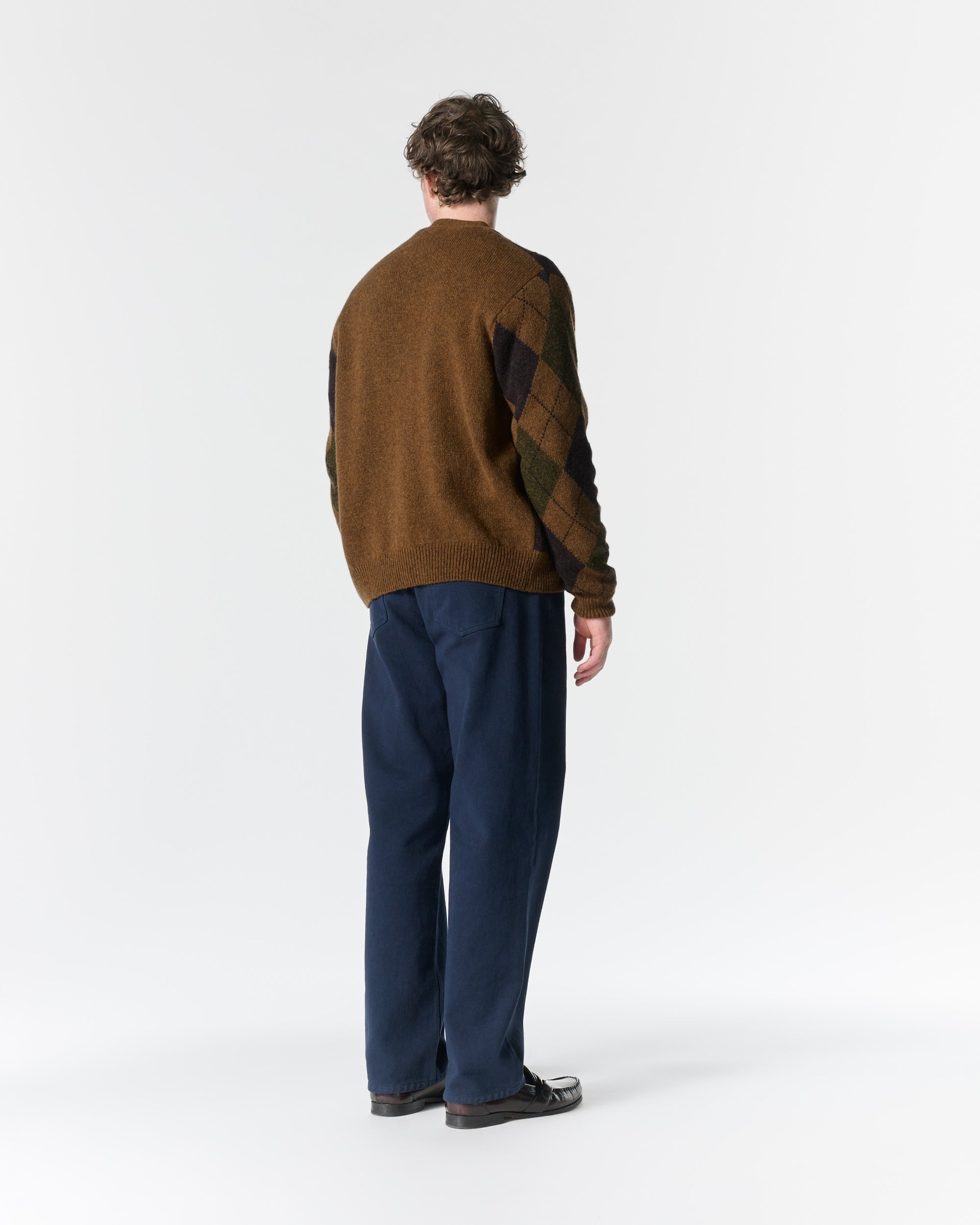 NOAH アーガイルカーディガン Argyle Shetland Cardigan - Noah