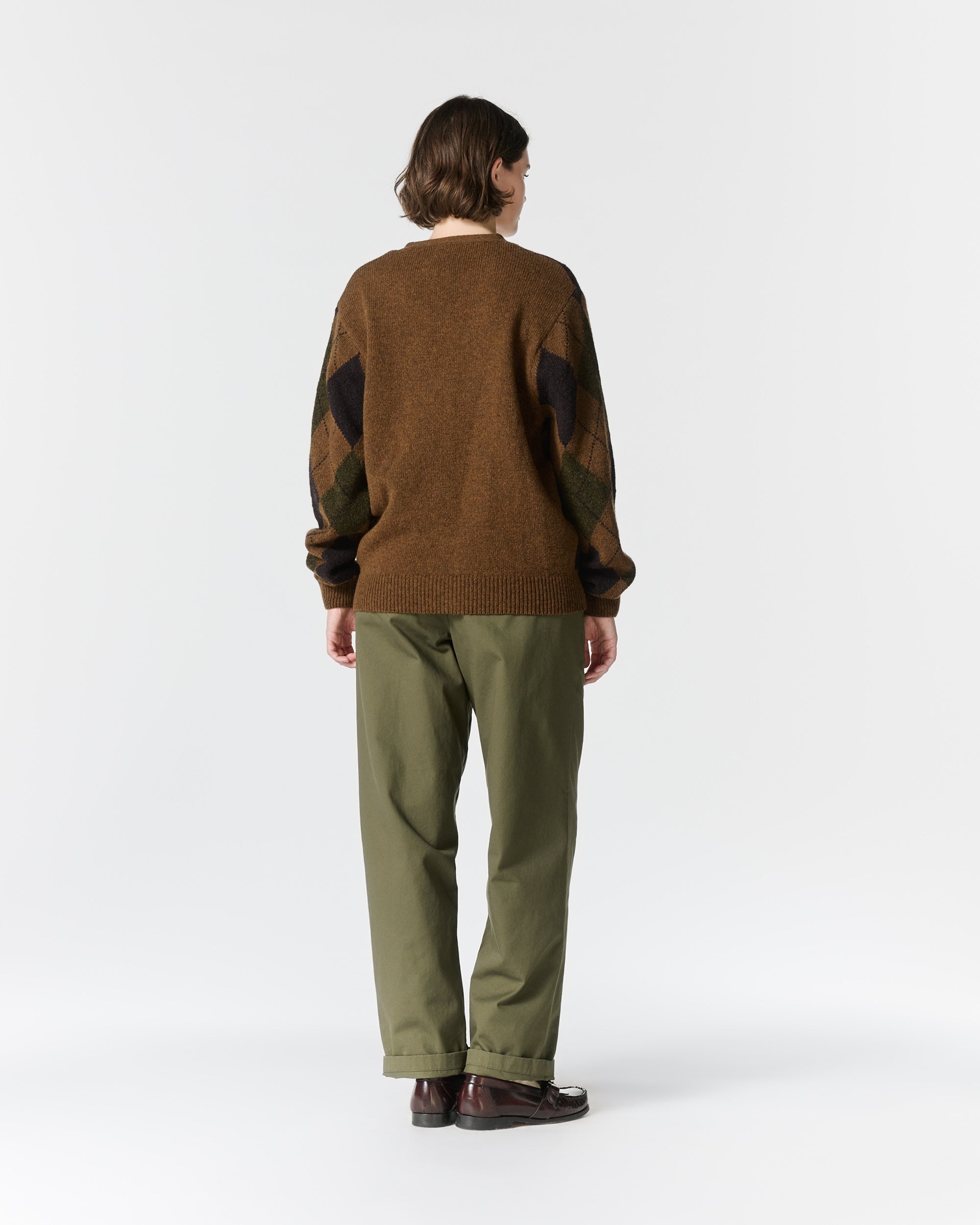 Argyle Shetland Cardigan - Noah