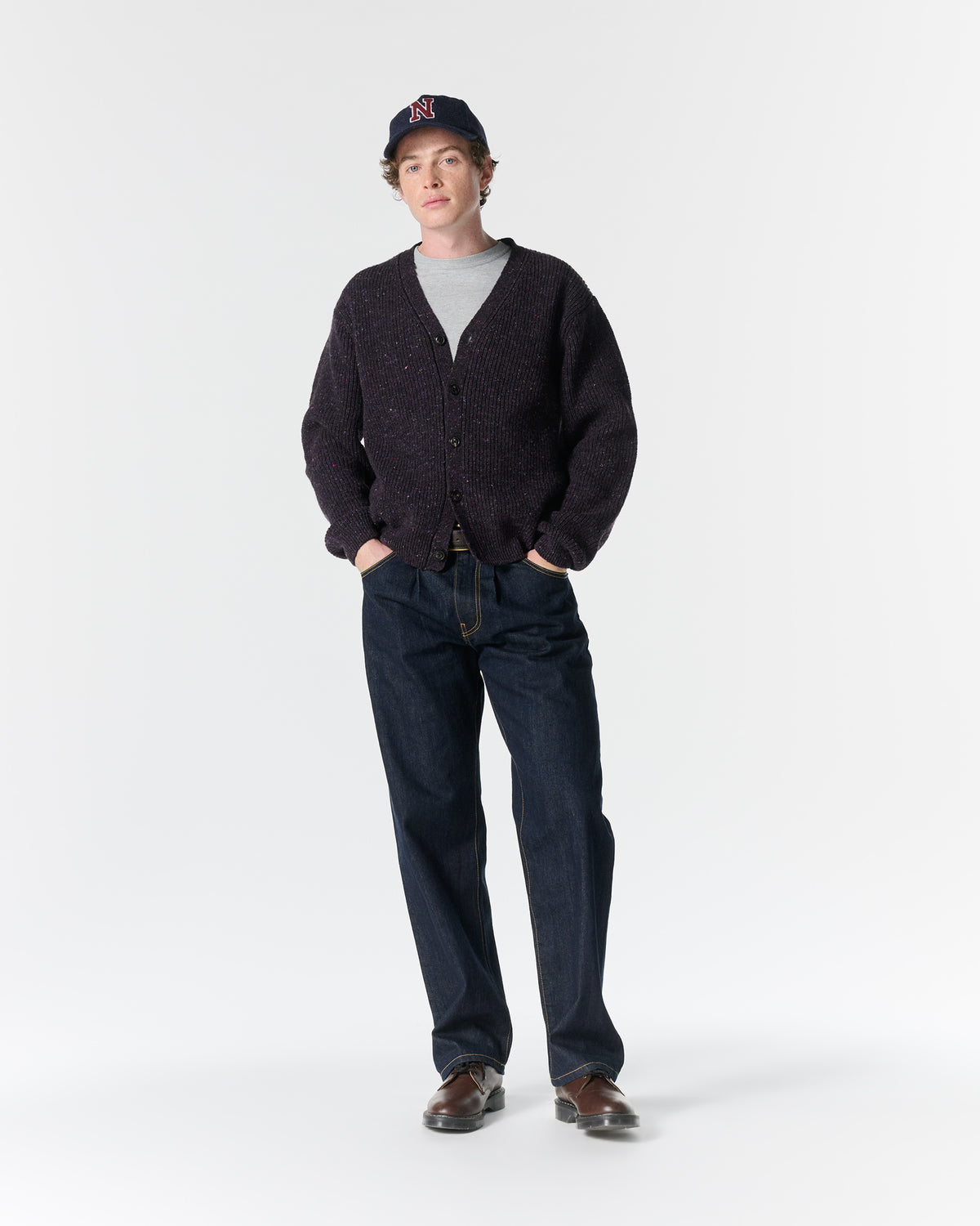Shaker Donegal Cardigan