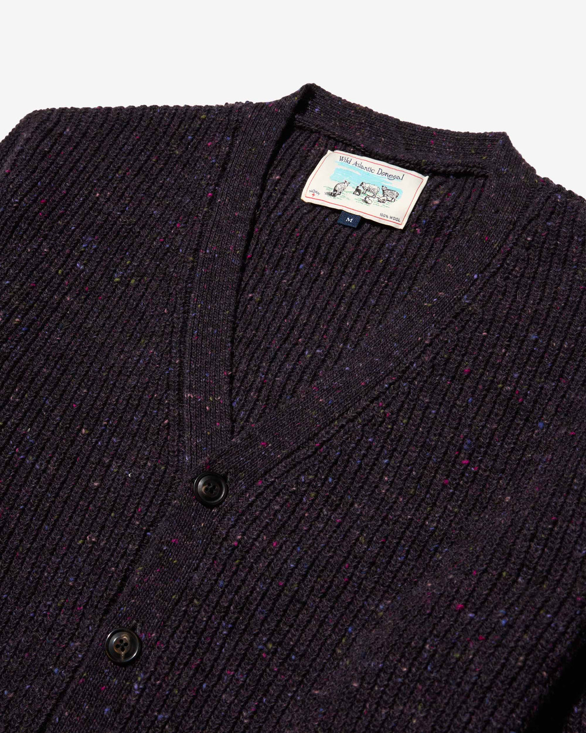 Shaker Donegal Cardigan