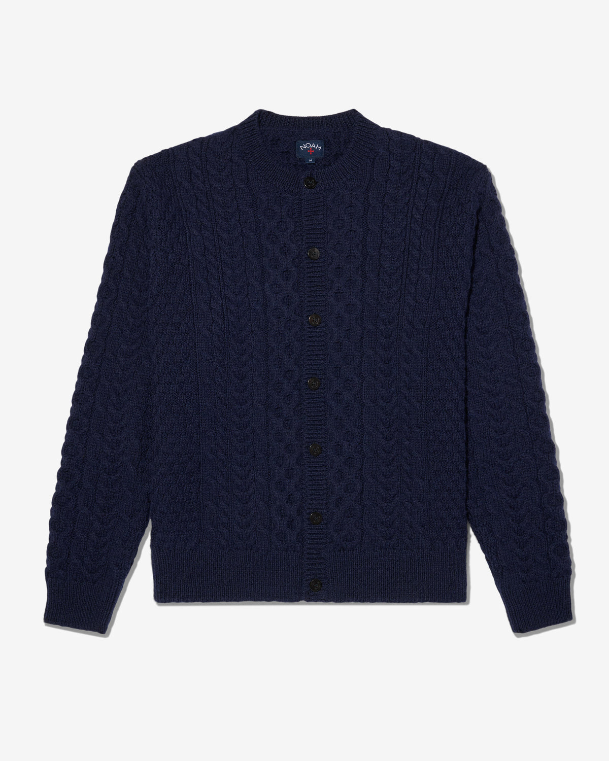 Wool Fisherman Cardigan
