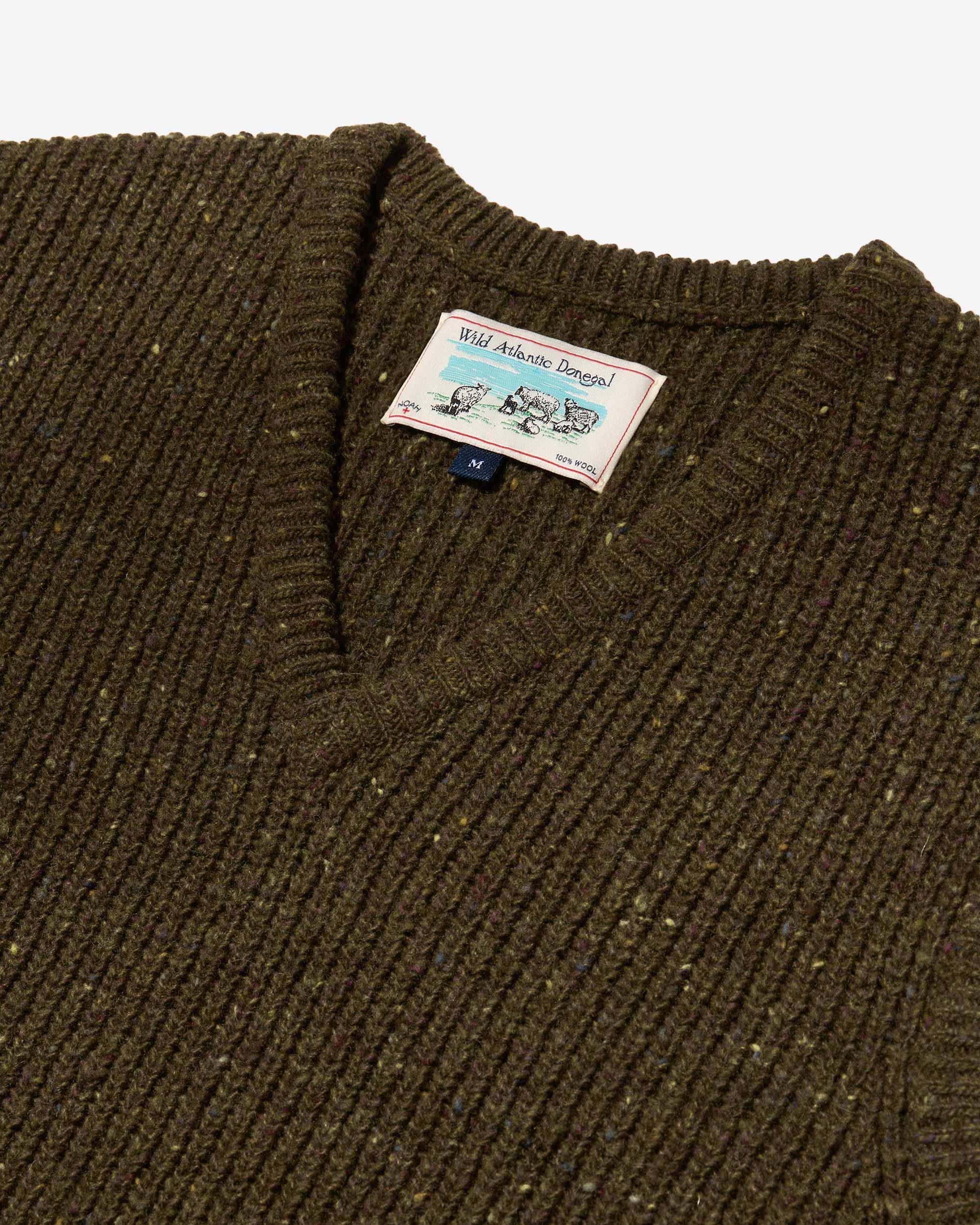 トップス Noah Shetland Sweater Vest Noah - Brushed Shetland Wool Sweater Vest - Gray Noah NYC