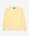 Noah - Textured Yoke Sweater - Pale Yellow - Swatch