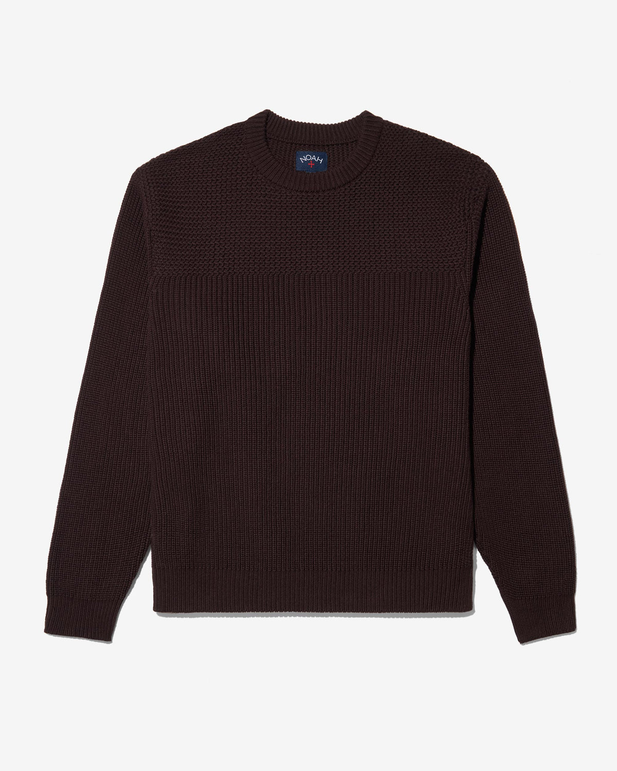 Textured Yoke Sweater