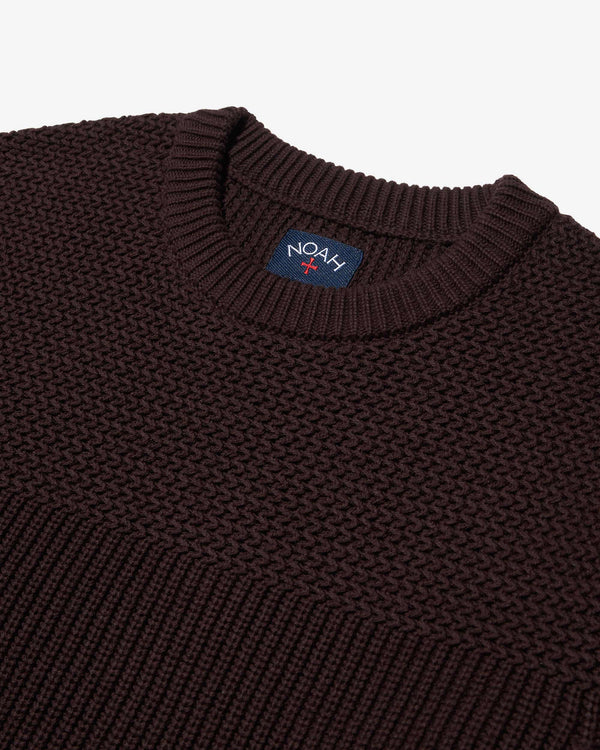 Noah - Textured Yoke Sweater - Detail
