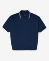 Noah - Sweater Polo - Navy - Swatch