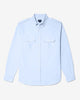 Noah - Epaullete Oxford Shirt - Blue - Swatch