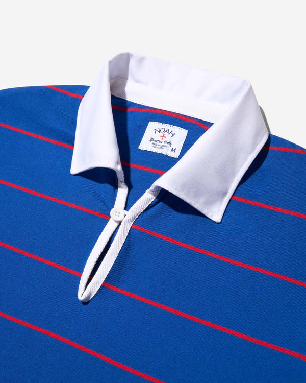 Noah - Striped Button Tab Rugby - Detail
