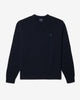 Noah - V-Neck Merino Sweater - Navy - Swatch