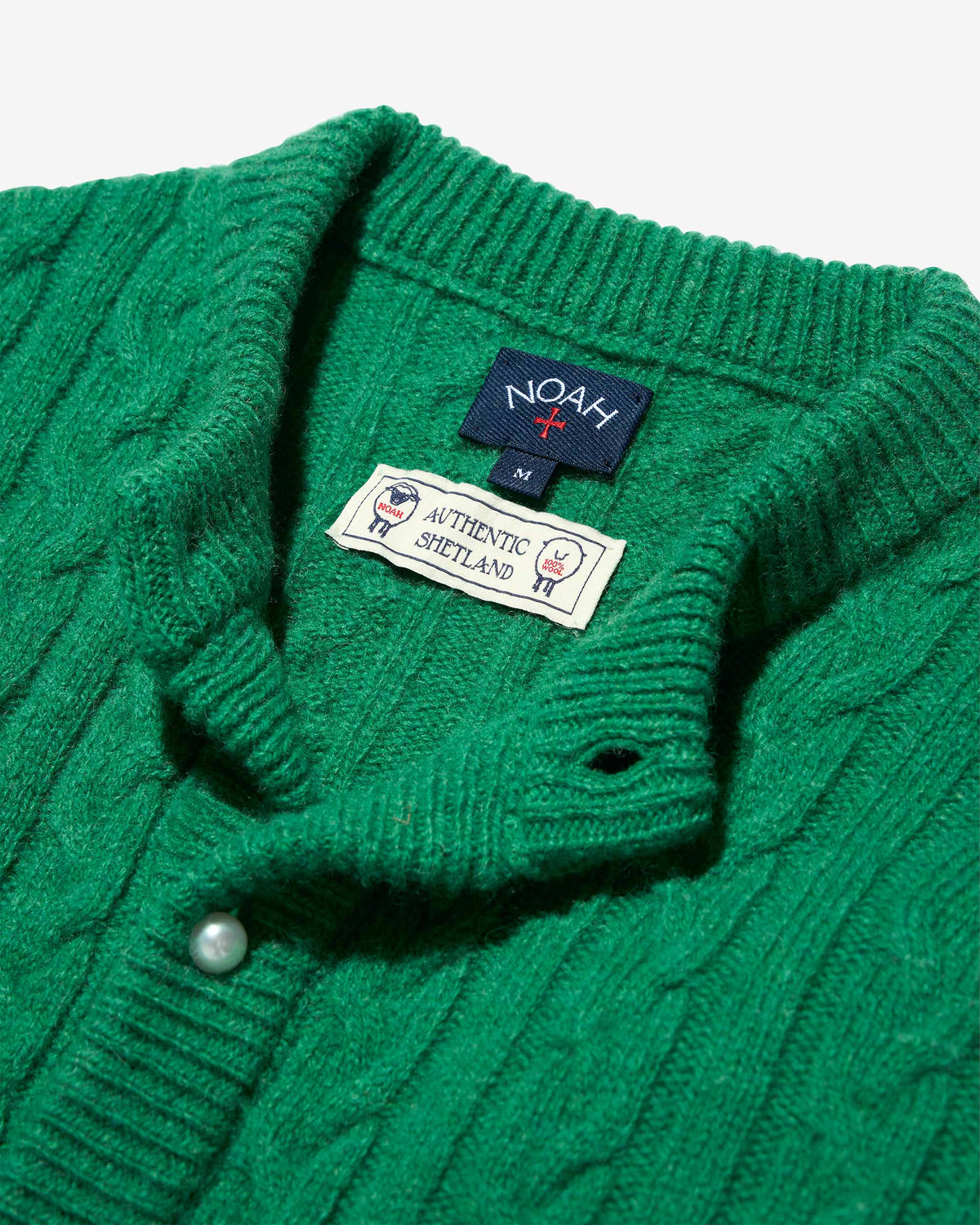 Shetland Cable Cardigan