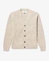 Noah - Donegal Shaker Knit Cardigan - Greese - Swatch