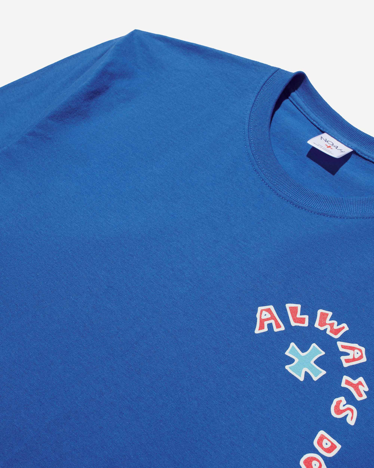 BORN X RAISED Blue Short Sleeve Tee