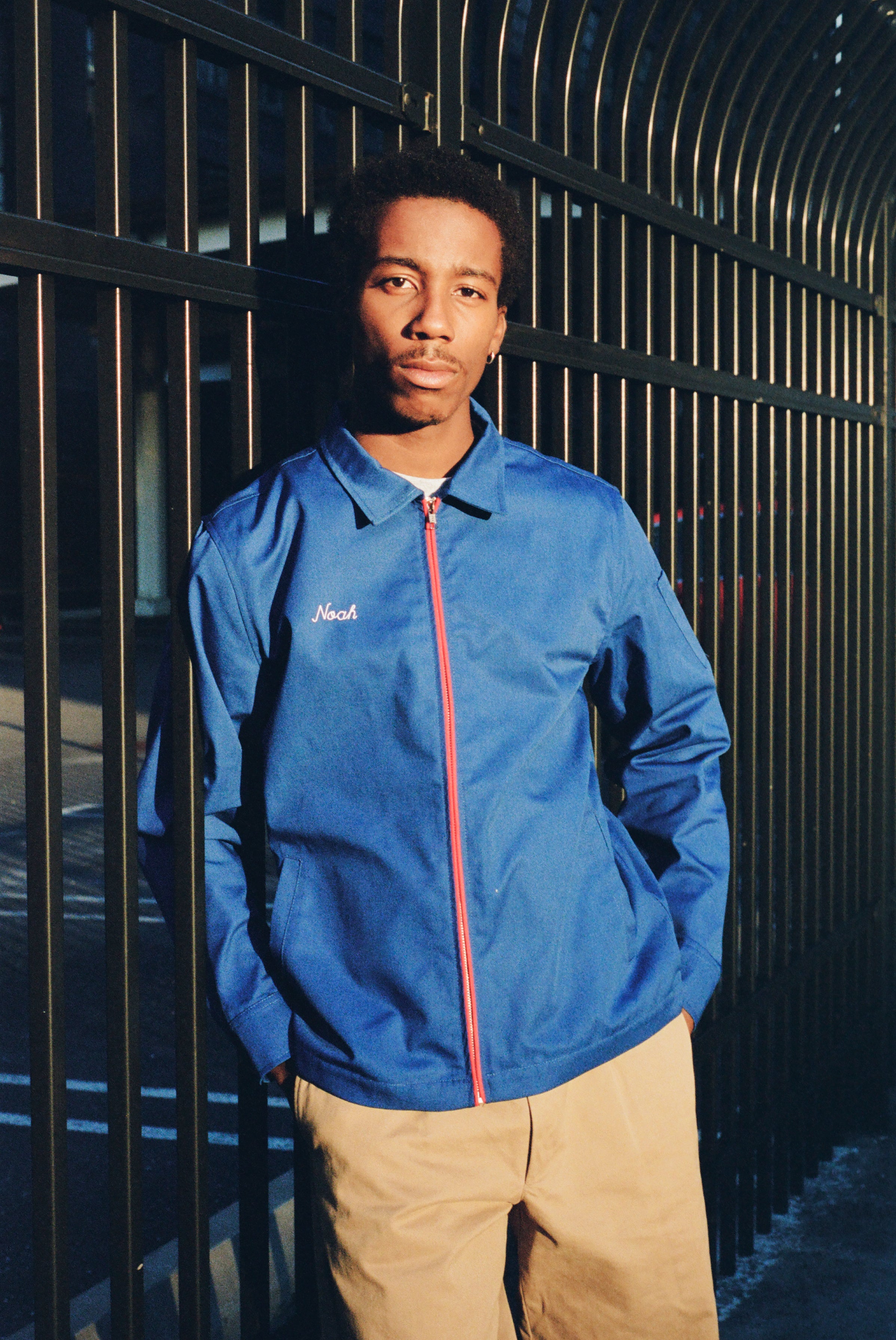 ★NOAH ★NEW ORDER JACKET ★ネイビー ★Sサイズ Delivery Jacket - Noah