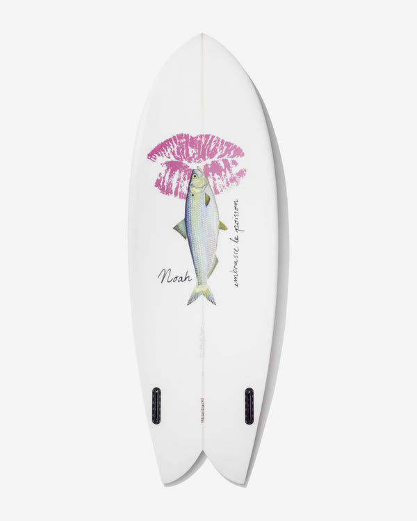 Noah - Kiss the Fish Surfboard - Detail