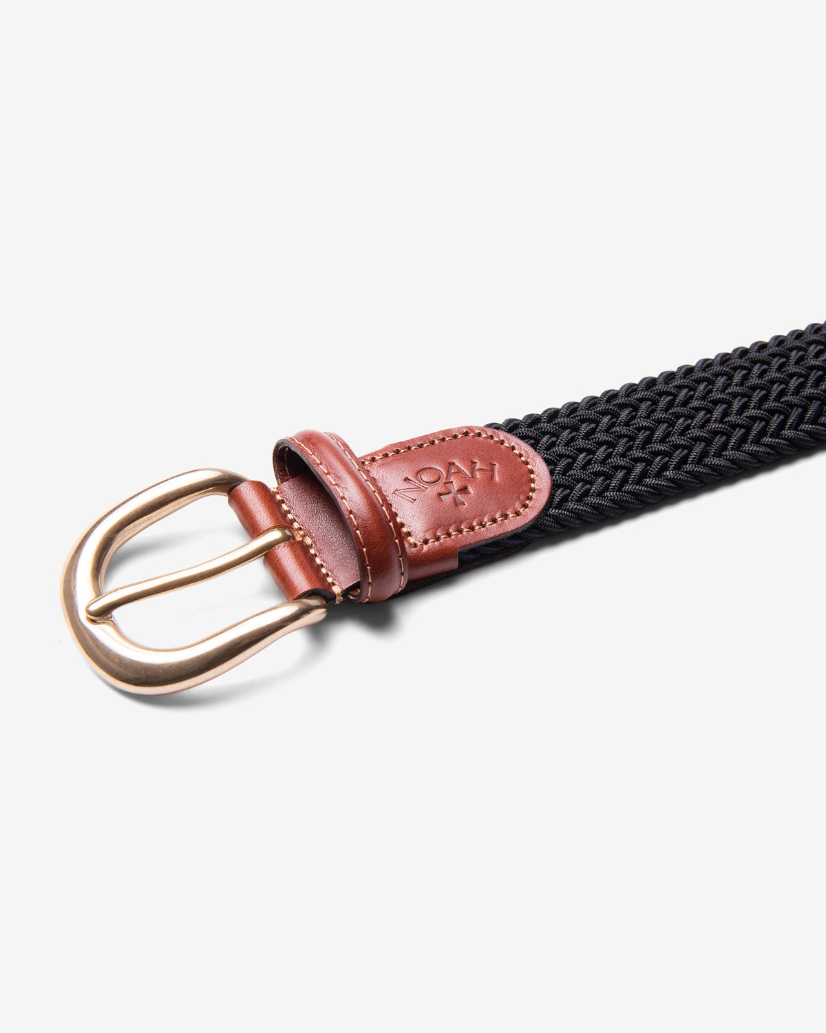 驚きの値段 NOAH Belt ベルト Braided Tip Leather Men Belt