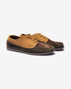 Noah - Three-Tone Suede Trail Oxford - Peanut/Dark Brown/Dark Green - Swatch