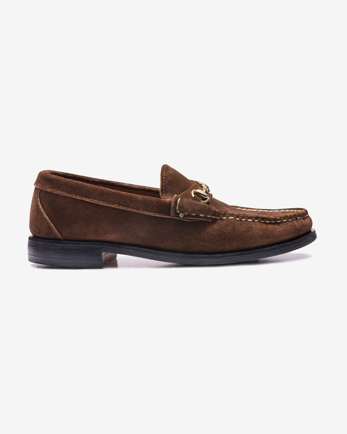 Suede Bit Beefroll Loafer