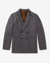 Noah - Oversized Double-Breasted Sport Coat - Grey - Swatch