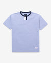 Noah - Tab Tee - Heather Blue - Swatch