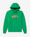 Noah - Navy Hoodie - Kelly Green - Swatch