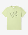 Noah - Sound Of Love Tee - Pistachio - Swatch