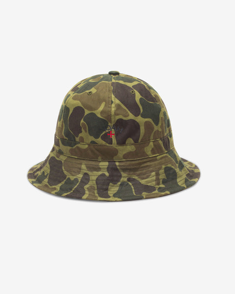 Noah x Barbour Camo Waxed Bell Hat - Noah