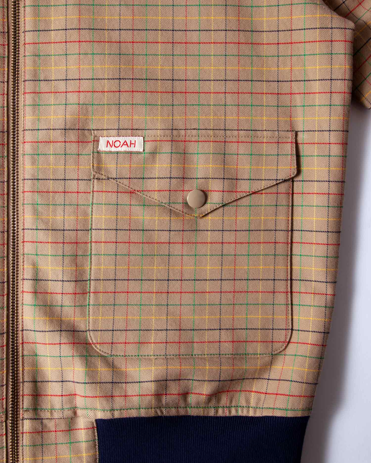 Utility Twill Bomber Jacket - Noah